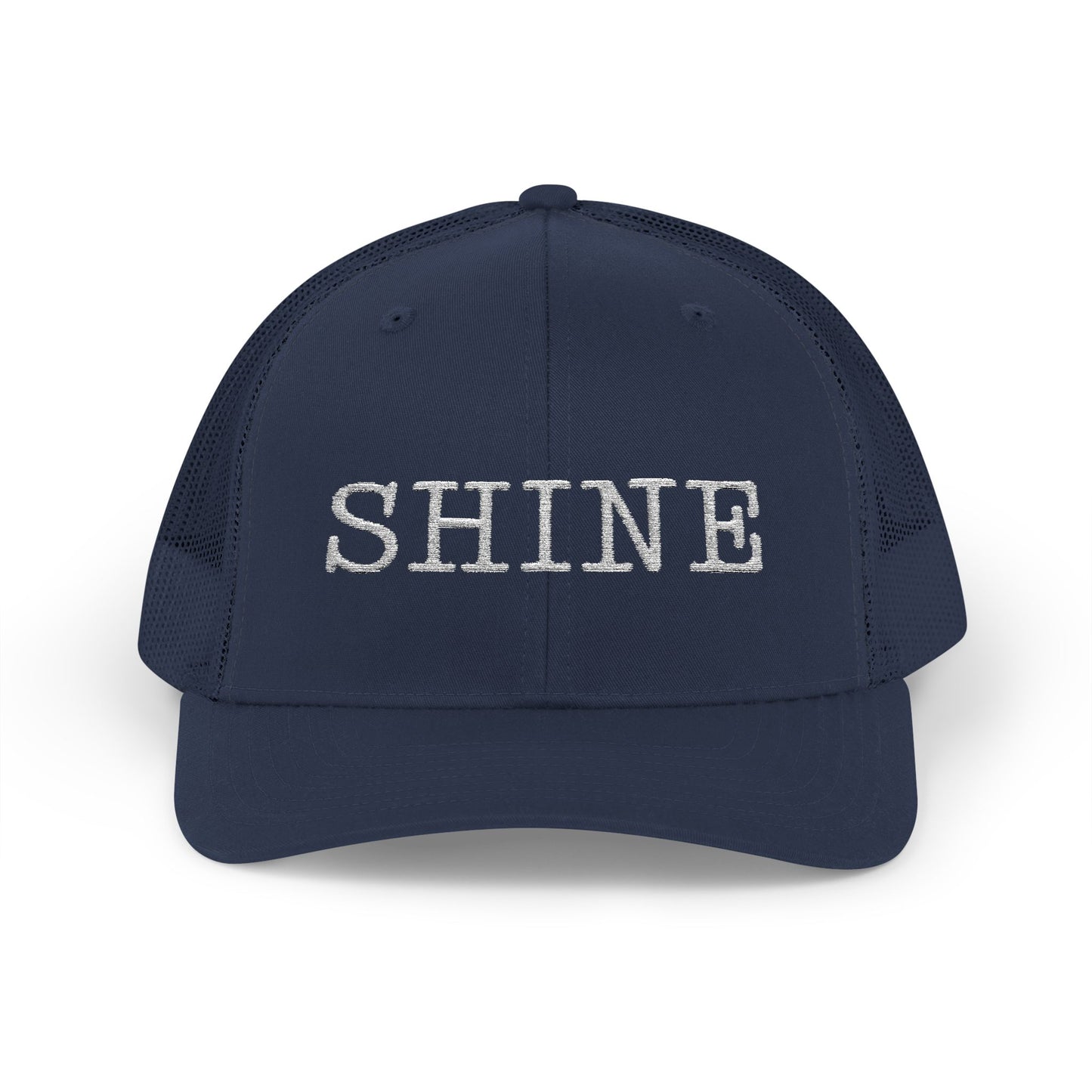 Shine Snapback Trucker Cap, Adjustable Hat, Motivational Gift, Summer Essential, Outdoor Accessory, Trendy Headwear