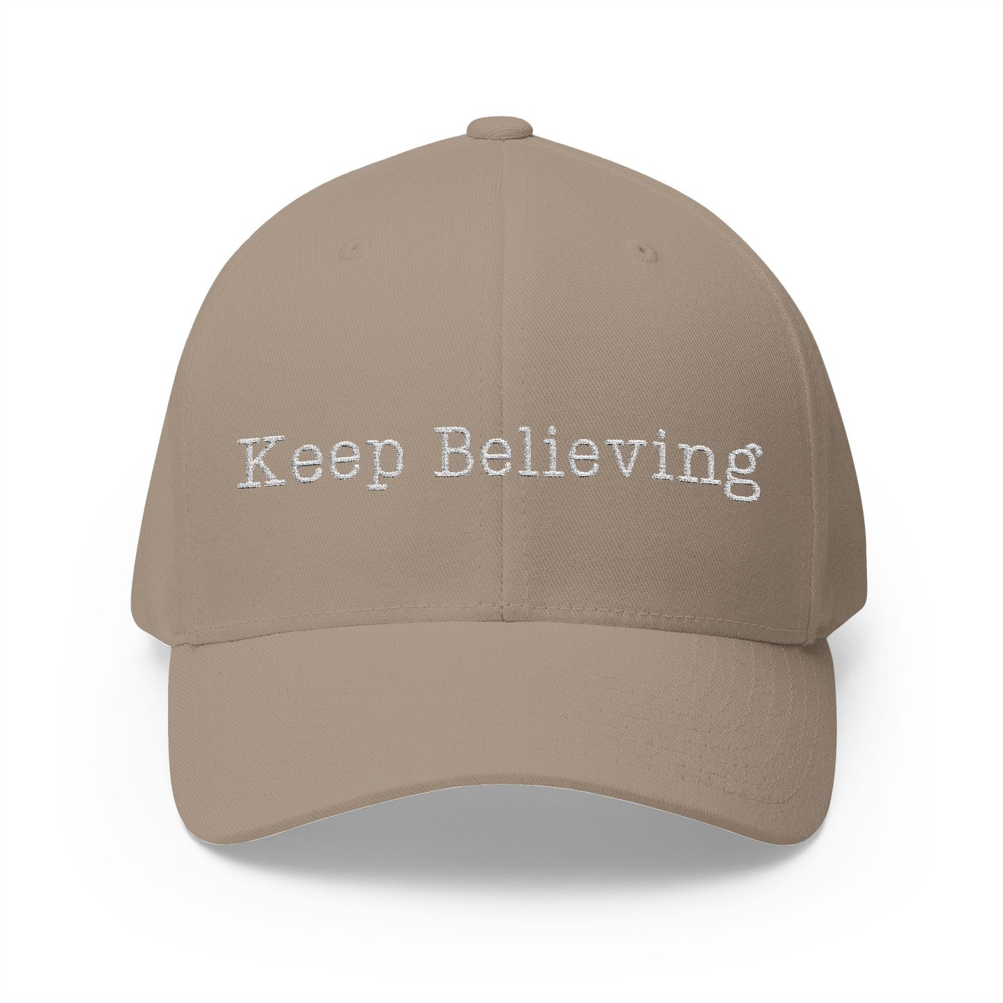 Keep Believing Embroidered Cap | Motivational Adjustable Hat | Gifts for Him & Her | Trendy Fashion Accessory | Everyday Wear