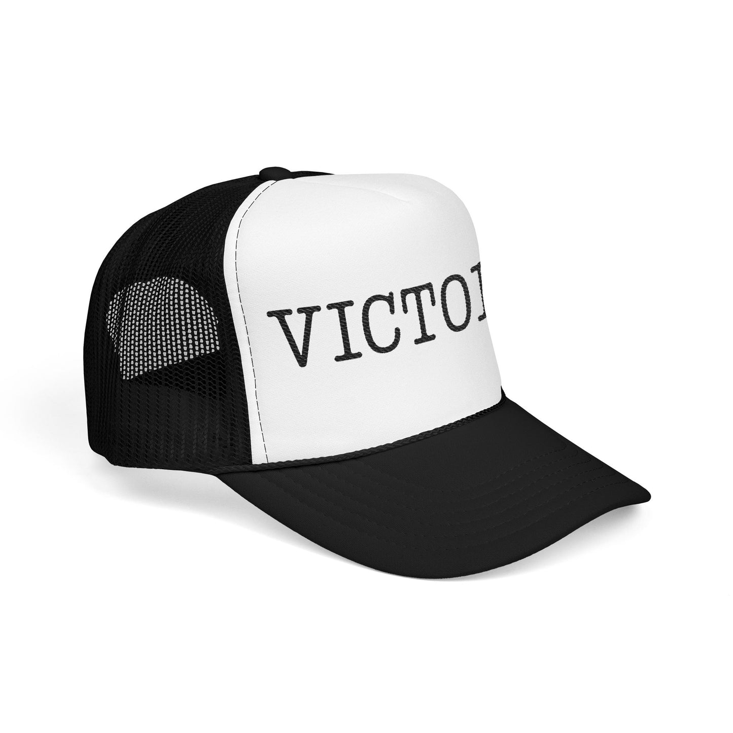 Victory Foam Trucker Hat, Embroidered Cap, Unisex Hat, Outdoor Accessories, Gift for Sports Lovers, Casual Style Hat