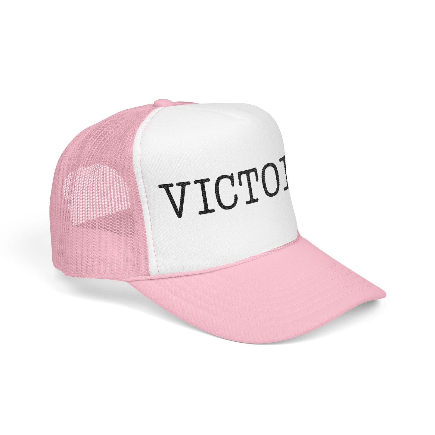 Victory Foam Trucker Hat, Embroidered Cap, Unisex Hat, Outdoor Accessories, Gift for Sports Lovers, Casual Style Hat