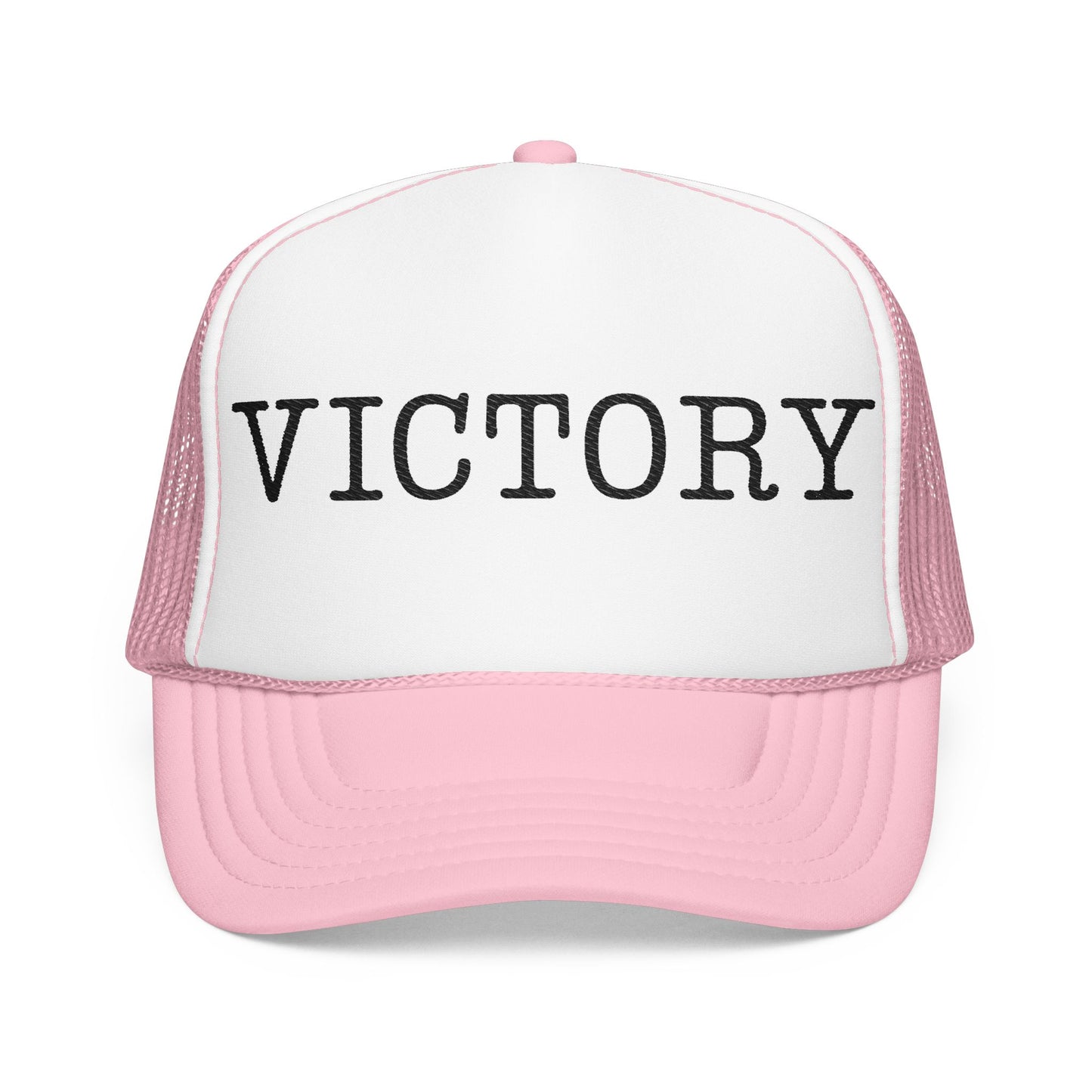 Victory Foam Trucker Hat, Embroidered Cap, Unisex Hat, Outdoor Accessories, Gift for Sports Lovers, Casual Style Hat