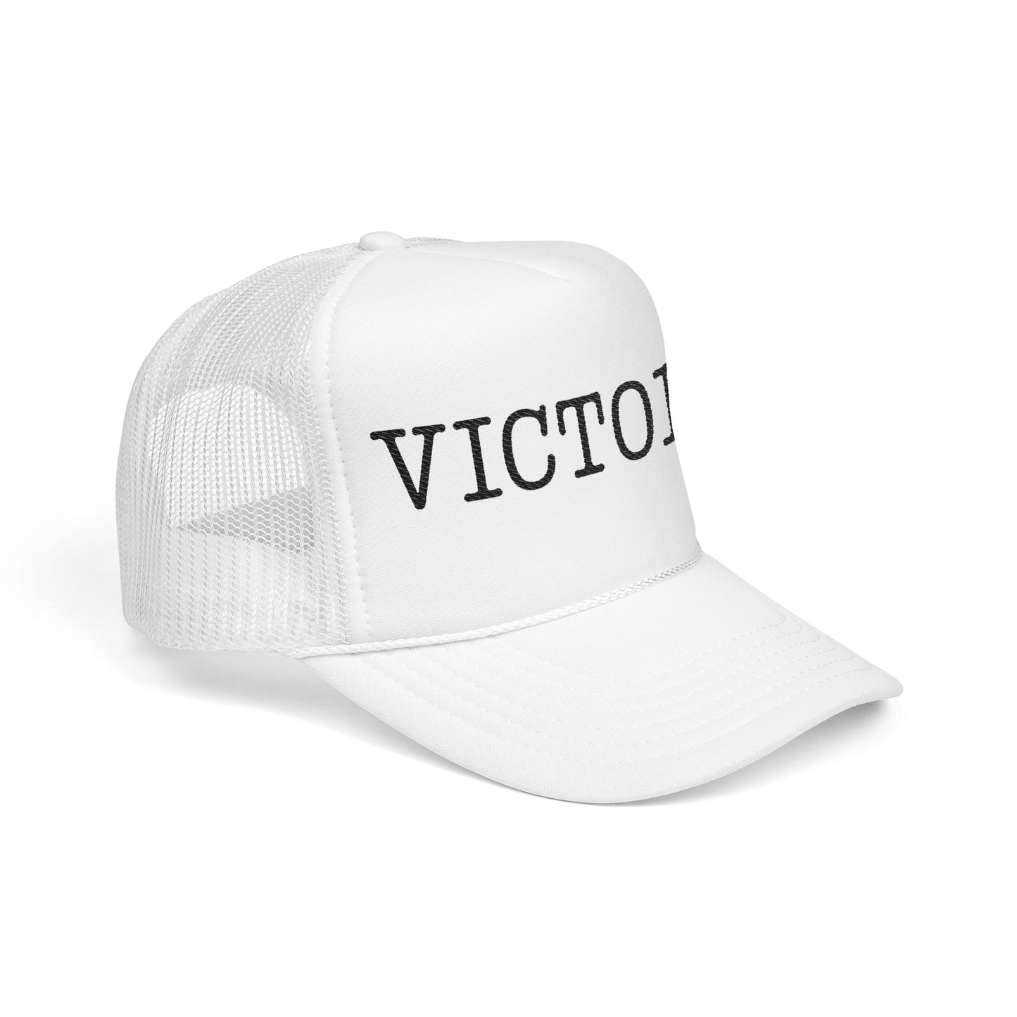 Victory Foam Trucker Hat, Embroidered Cap, Unisex Hat, Outdoor Accessories, Gift for Sports Lovers, Casual Style Hat