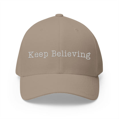 Keep Believing Embroidered Cap | Motivational Adjustable Hat | Gifts for Him & Her | Trendy Fashion Accessory | Everyday Wear