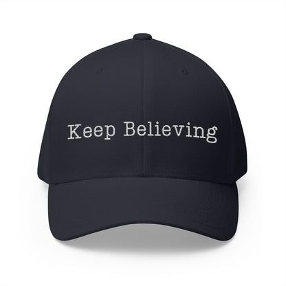 Keep Believing Embroidered Cap | Motivational Adjustable Hat | Gifts for Him & Her | Trendy Fashion Accessory | Everyday Wear