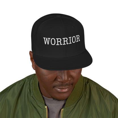 Embroidered Warrior Snapback Cap | Streetwear, Gift for Him, Fashion Accessory, Outdoor Cap, Festival Gear