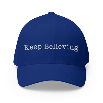 Keep Believing Embroidered Cap | Motivational Adjustable Hat | Gifts for Him & Her | Trendy Fashion Accessory | Everyday Wear