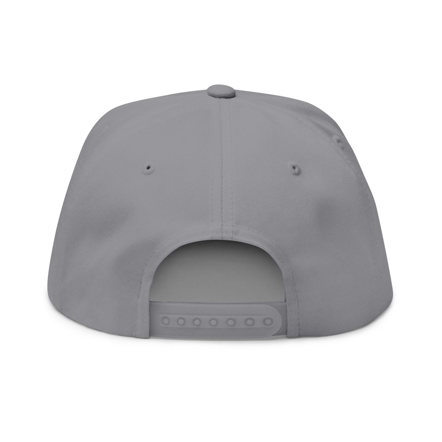 Inspirational Flat Bill Cap - Motivational Hat for Daily Goals, Unisex Cap for Gifting, Adjustable Snapback