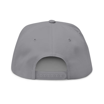 Inspirational Flat Bill Cap - Motivational Hat for Daily Goals, Unisex Cap for Gifting, Adjustable Snapback