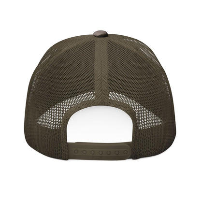 Camouflage Trucker Hat - Soldier in Christ, Outdoor Gear, Faith-Based Headwear, Gift for Veterans, Inspirational Fashion