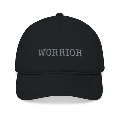 Warrior Organic Baseball Cap - Empowering Hat for Sports, Gifts, Outdoor Activities, Daily Wear, and Team Spirit