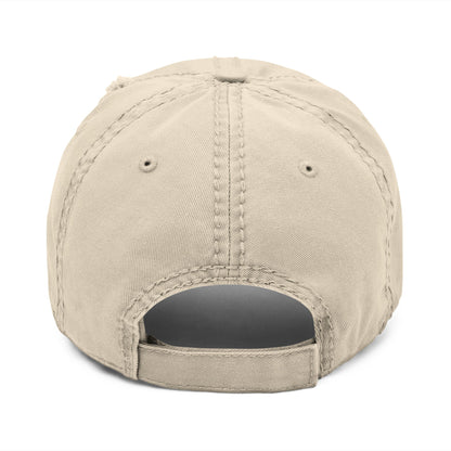 Distressed Dad Hat - Keep Going | Casual Cap, Motivational Hat, Embroidered Dad Cap, Gift for Him, Everyday Wear Cap