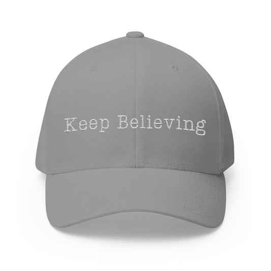 Keep Believing Embroidered Cap | Motivational Adjustable Hat | Gifts for Him & Her | Trendy Fashion Accessory | Everyday Wear